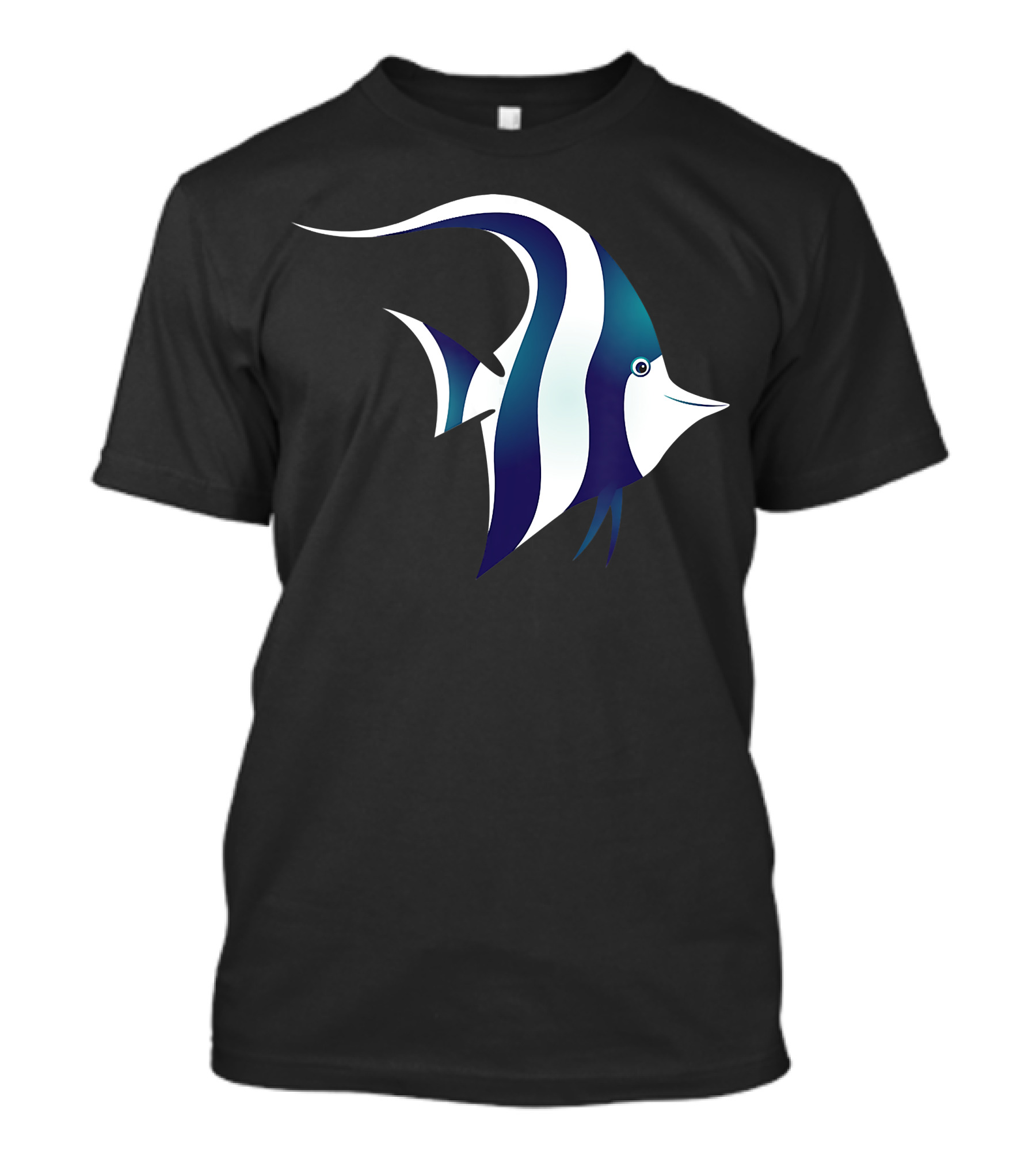 Cool Colorful Ocean Fish Aquarium Tropical Marine Life T-Shirt