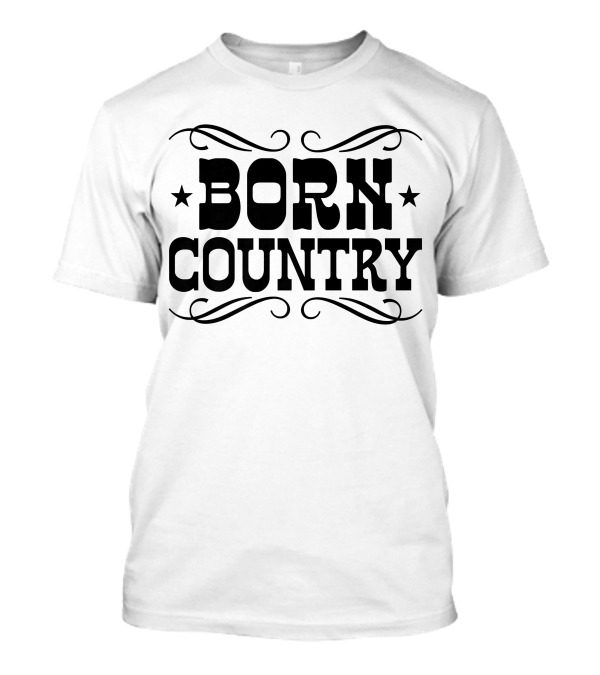 Born Country Music Western Cowboy Cowgirl Prince T-Shirt