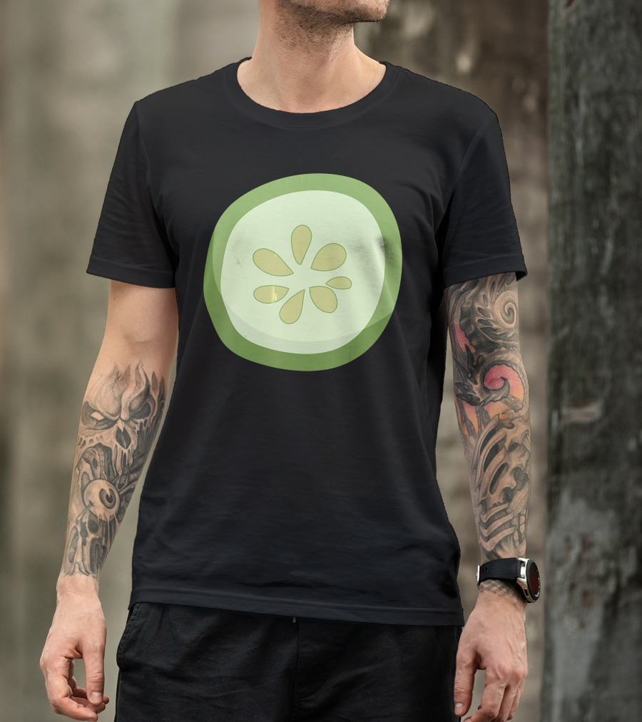 Cucumber Cool Halloween Group Couple Costume T-Shirt