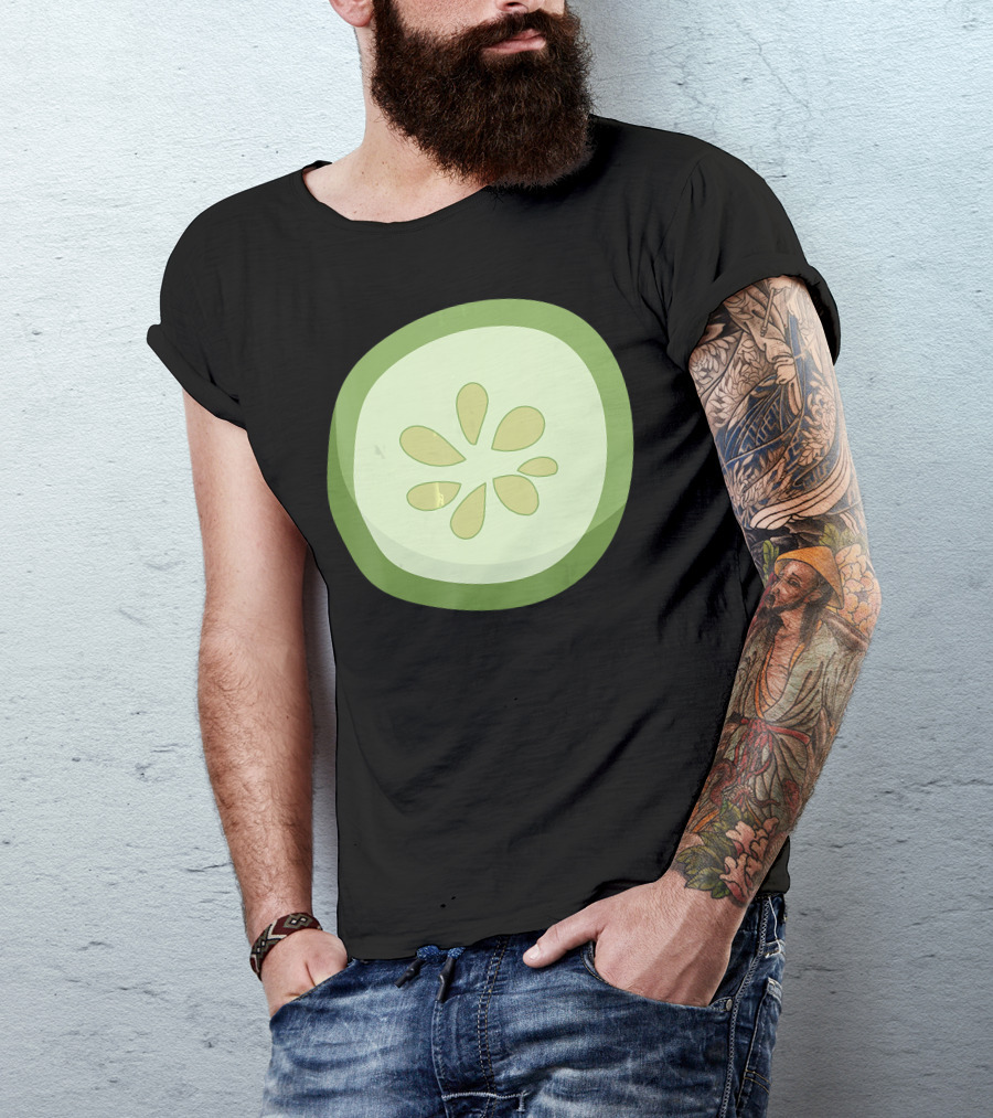 Cucumber Cool Halloween Group Couple Costume T-Shirt