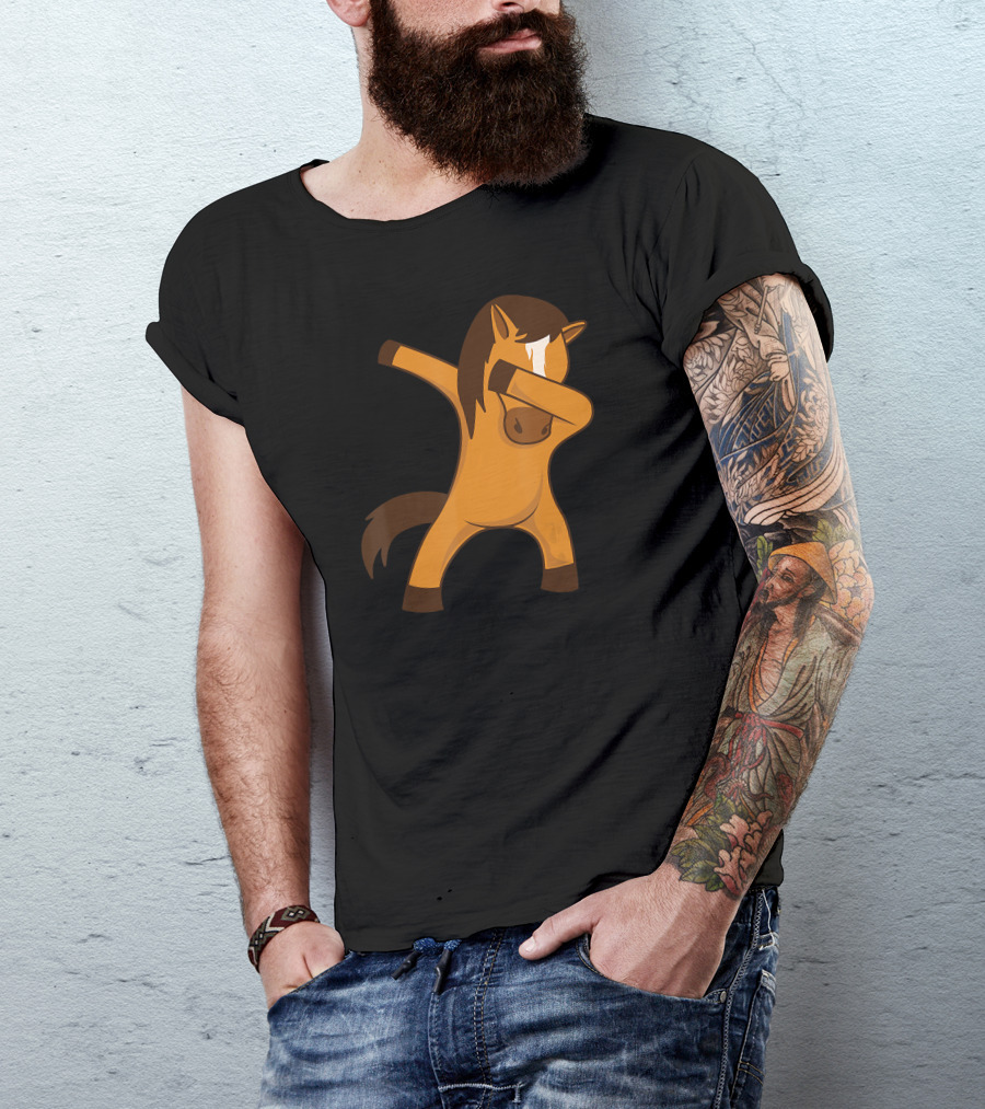Cute Dab Dance Horse T-Shirt