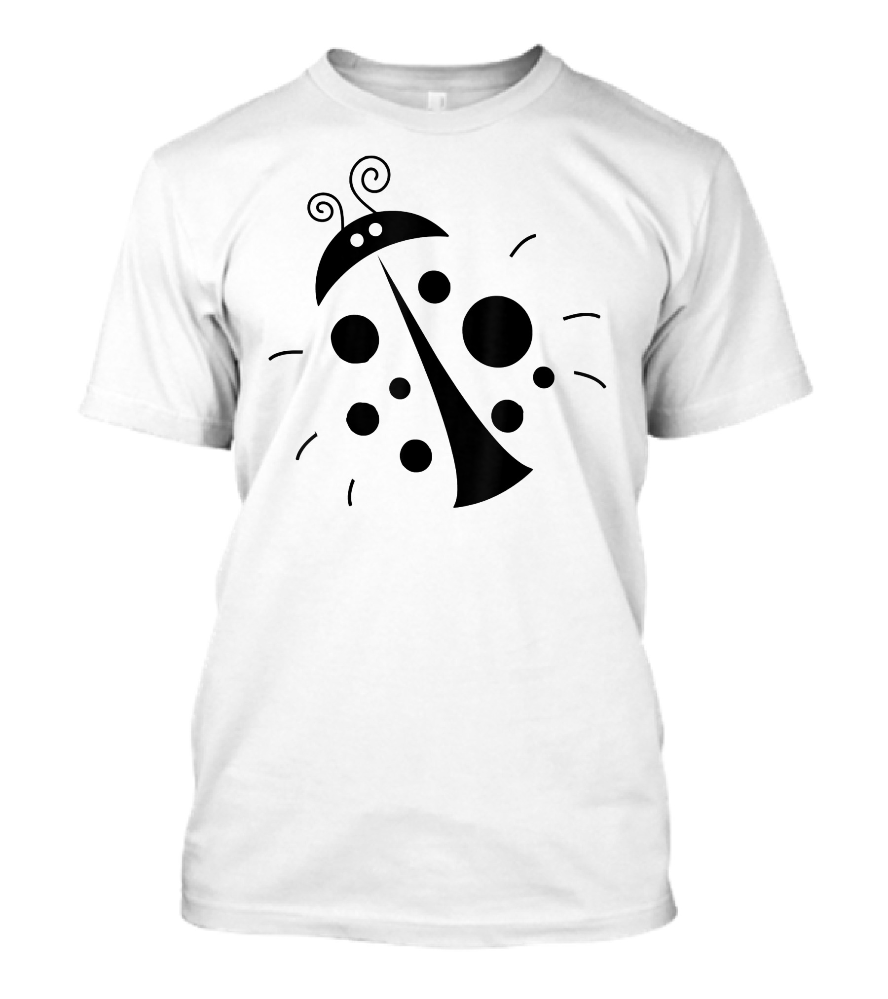 Cute Ladybug Pattern For Toddlers T-Shirt