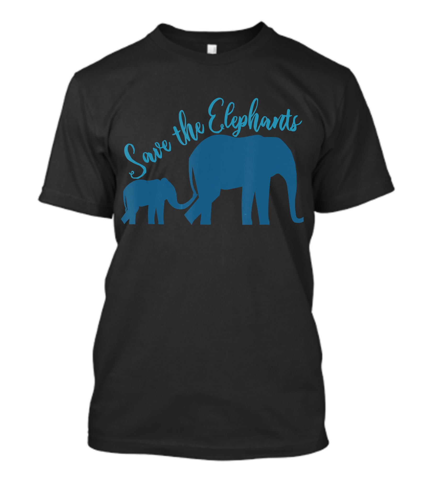Save The Elephants Beautiful Elephant T-Shirt