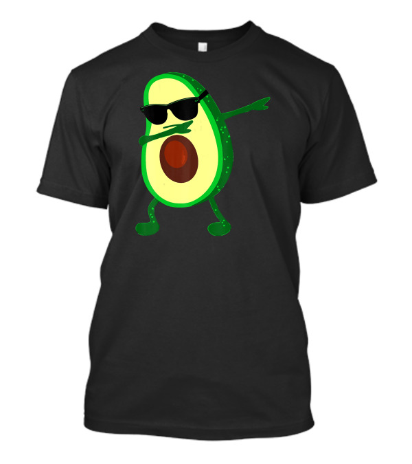 Dabbing Avocado Green Love With Sunglasses Trump Plant Food T-Shirt