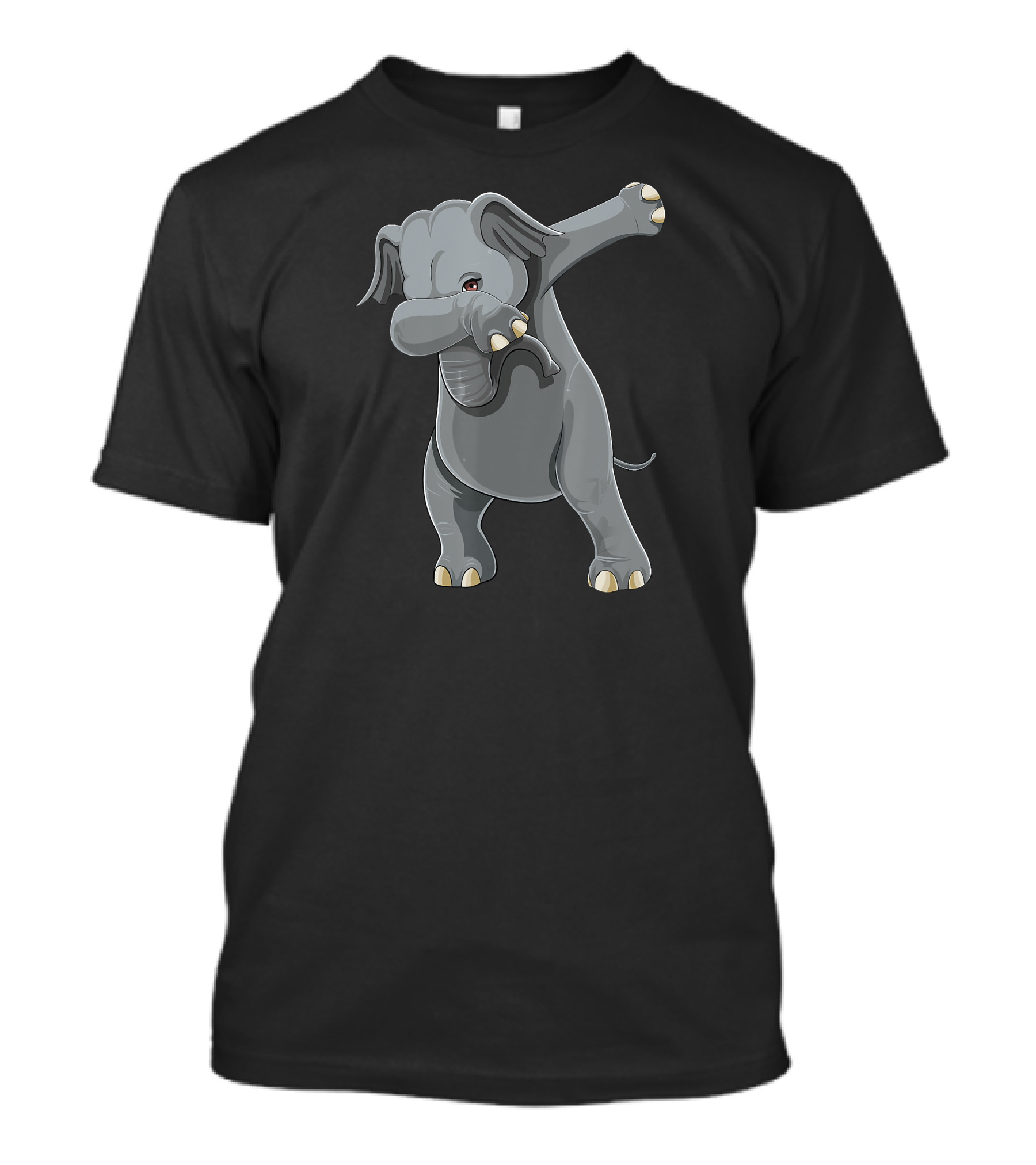 Elephant Dab Dance Move Cartoon T-Shirt