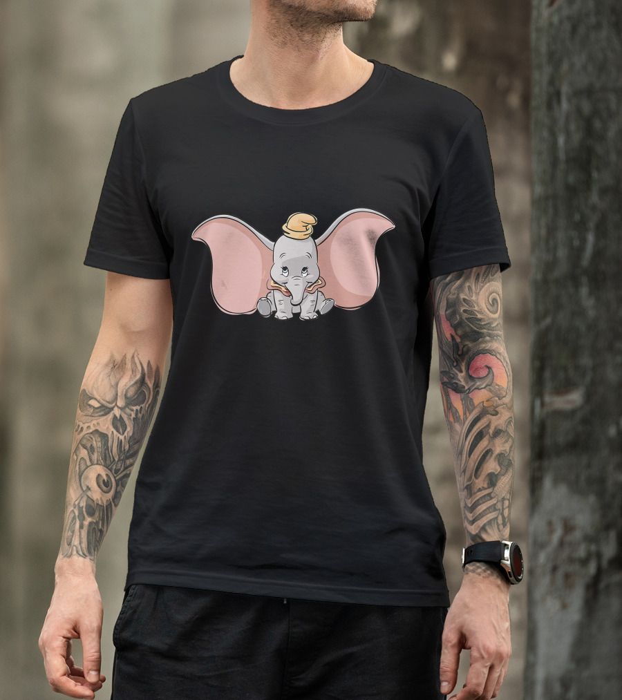 Disney Classic Dumbo Adorable Baby Elephant T-Shirt
