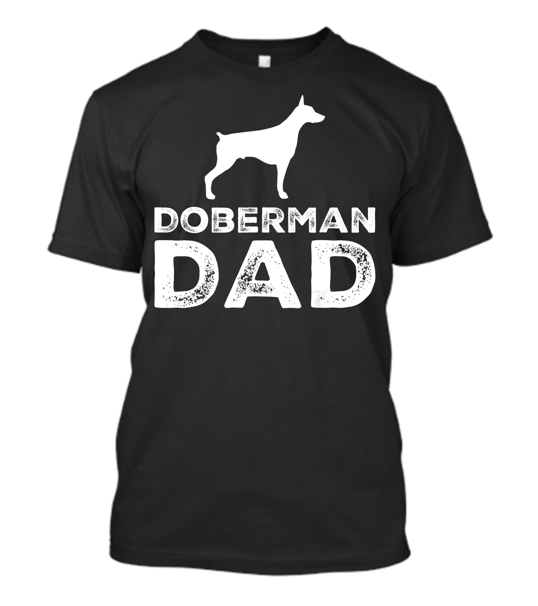 Doberman Dog Lover Dad Father's Day T-Shirt