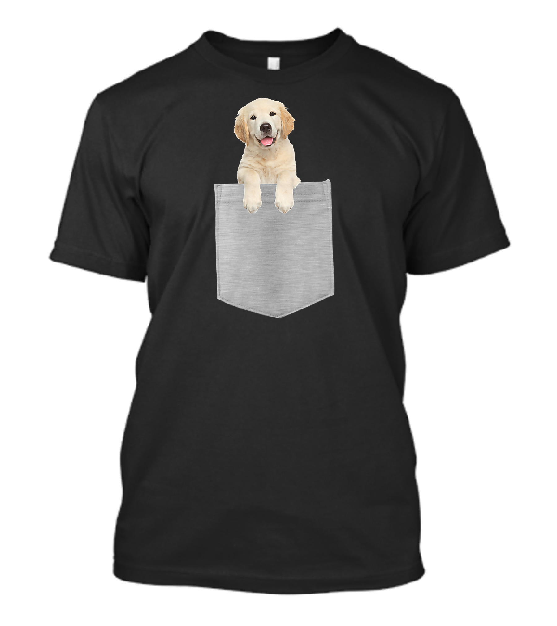 Golden Retriever Puppy In Your Pocket T-Shirt