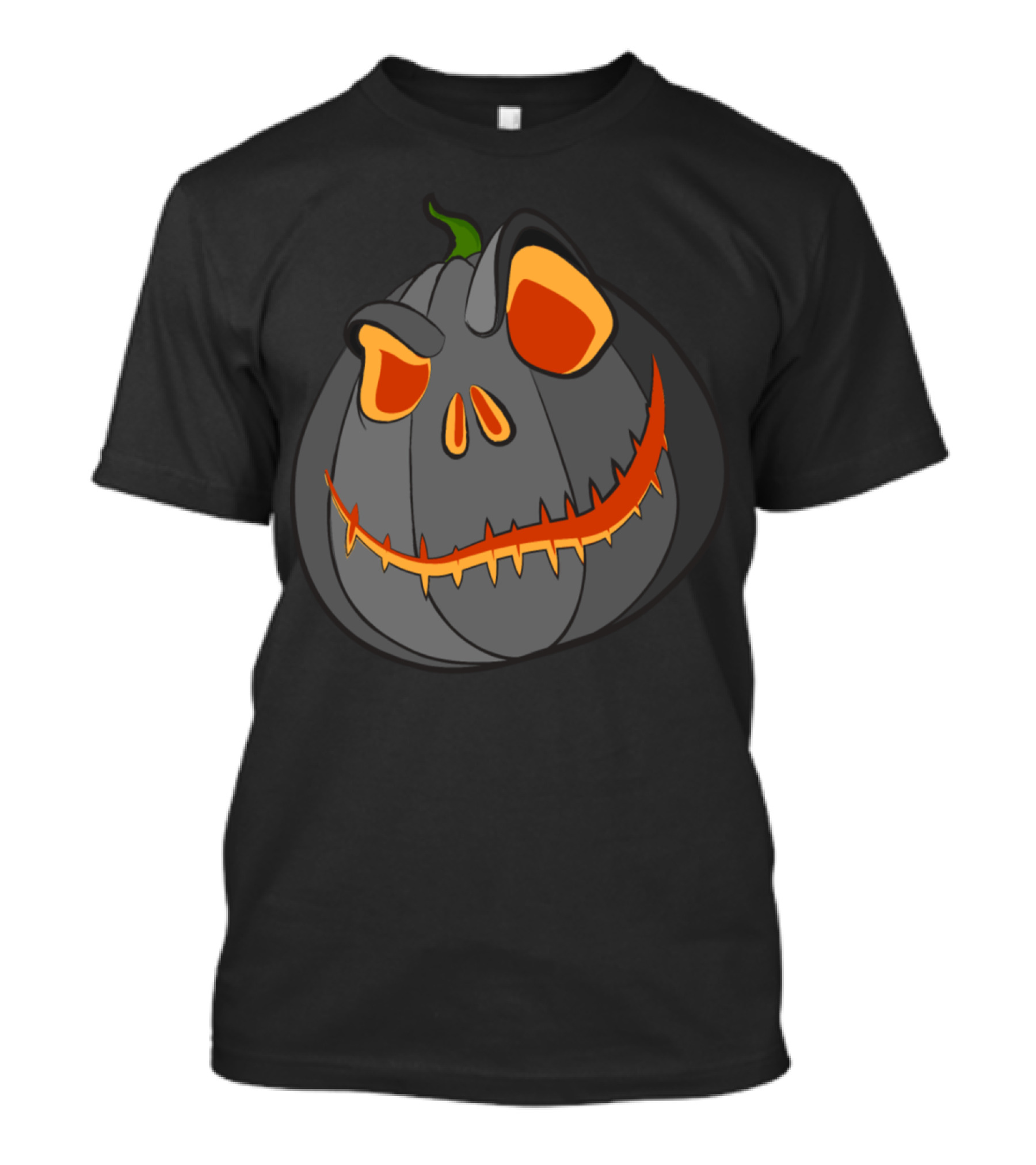 Halloween Jack-O'-Lantern Pumpkin Evil Horror Laugh T-Shirt