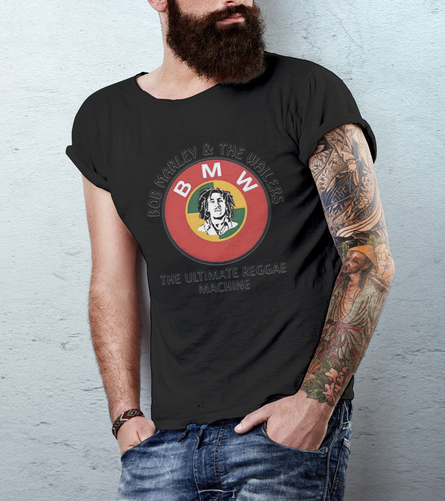 Bob Marley And The Wailers BMW The Ultimate Reggae Machine T-Shirt