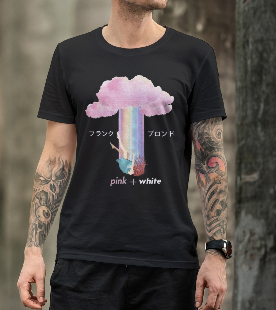 Frank Ocean Blond Pink White Cloud Art Music T-Shirt