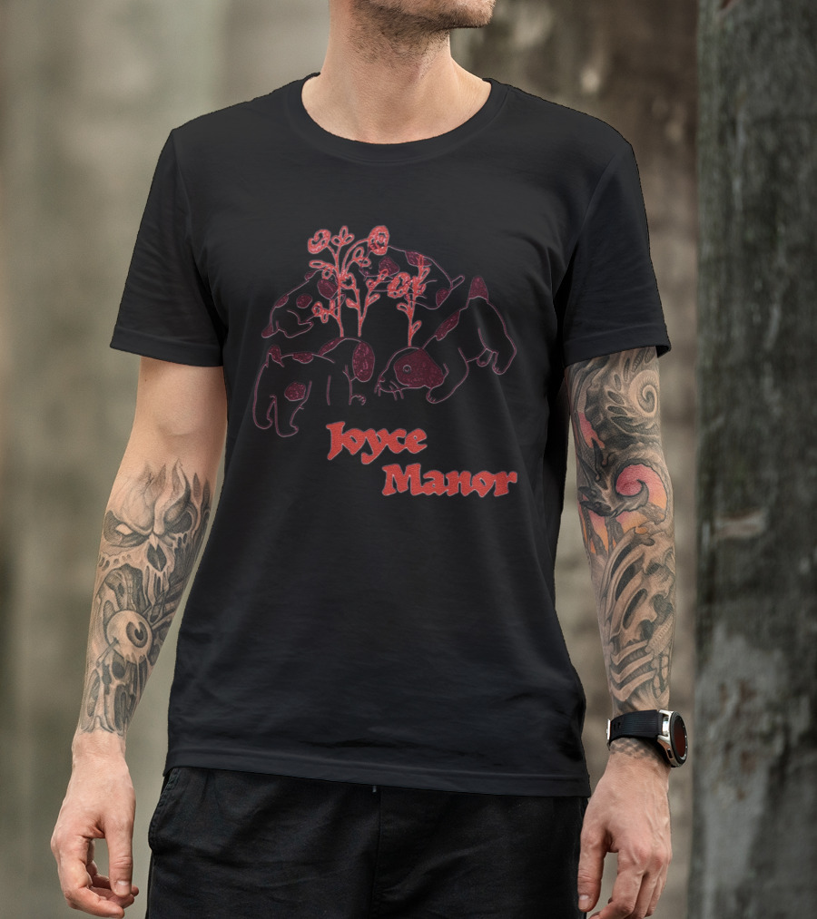 Joyce Manor Dogs Playing With Flowers T-Shirt