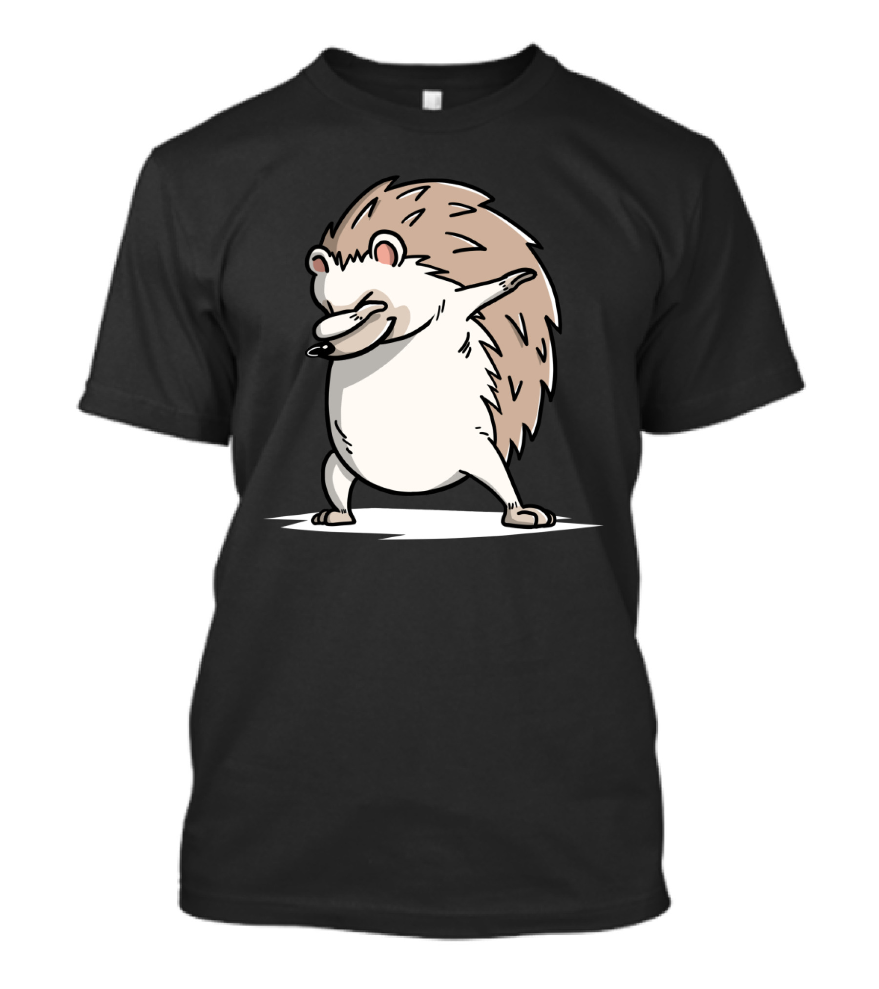 Hedgehog Dab Dance Move Cartoon T-Shirt