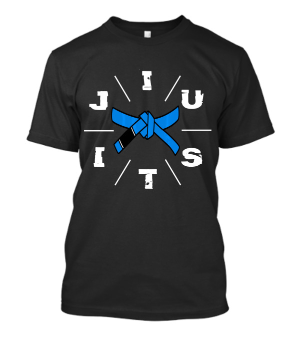 Brazilian Jiu Jitsu Blue Belt Symbol For MenWomen T-Shirt