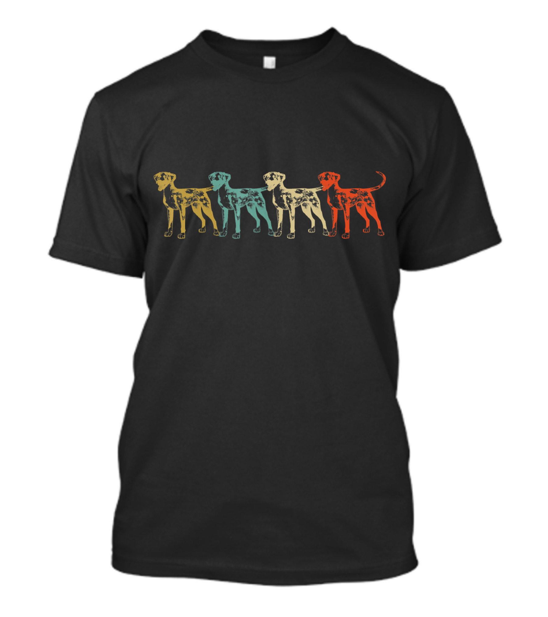 Catahoula Leopard Dog Vintage Retro T-Shirt
