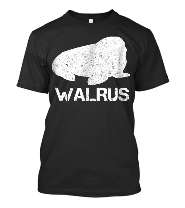 Humorous Walrus Large Marine Mammal T-Shirt