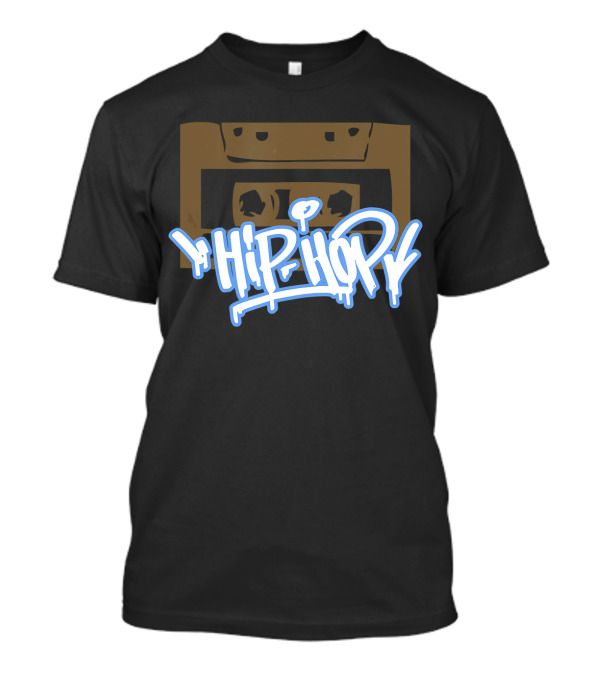 Hip Hop Graffiti Old School Tape T-Shirt