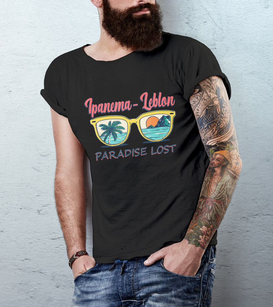 Ipanema Leblon Paradise Lost Beach Brasil Paradi T-Shirt