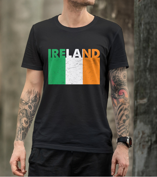 IRELAND Flag Vintage Irish Pride T-Shirt