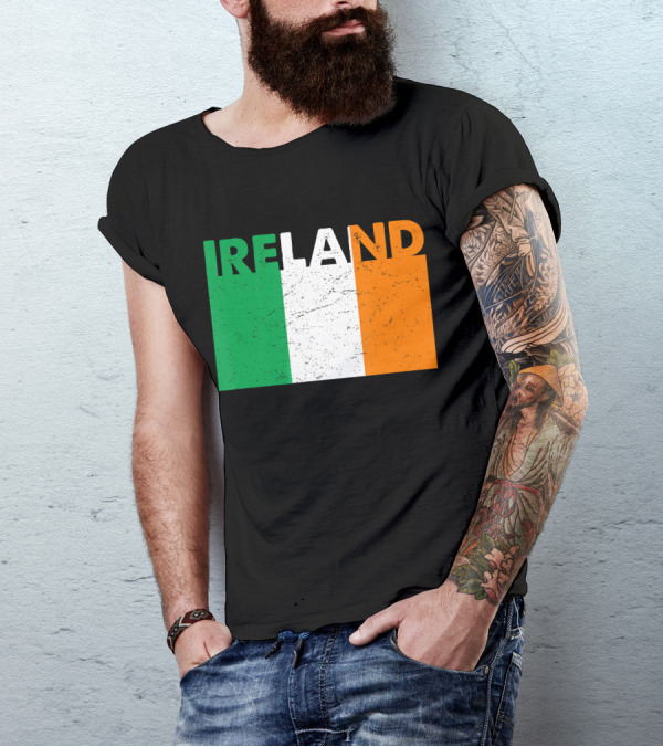 IRELAND Flag Vintage Irish Pride T-Shirt