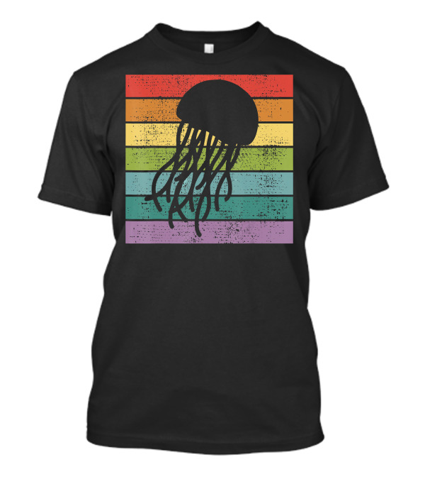 Rainbow Jellyfish Marine Biology T-Shirt