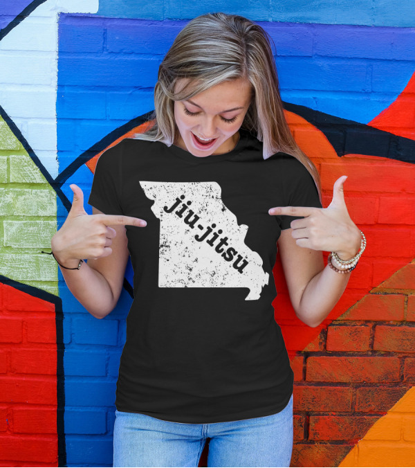 Missouri Jiu Jitsu Dad Brazilian Jujuts T-Shirt
