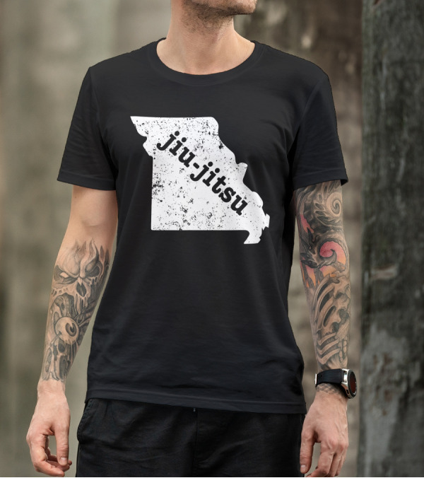 Missouri Jiu Jitsu Dad Brazilian Jujuts T-Shirt