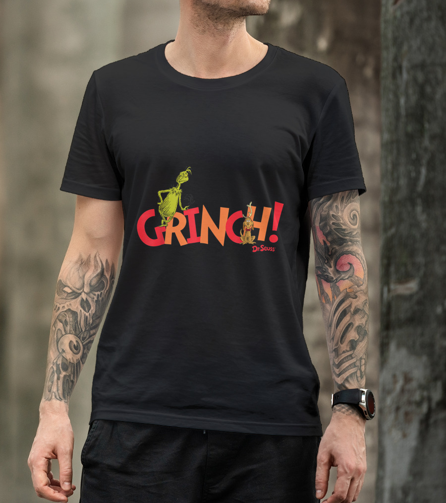 Dr Seuss Grinch And Max T-Shirt