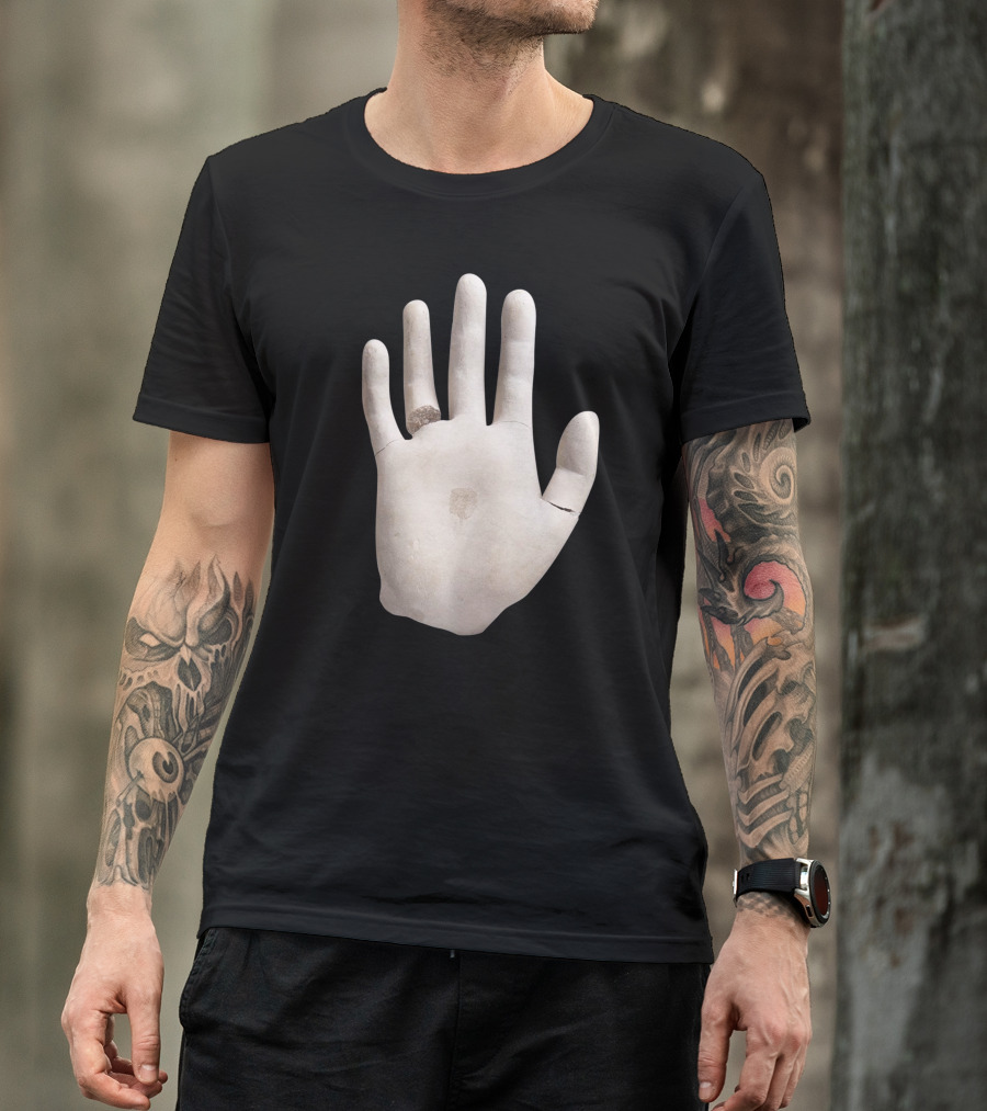 Built On Glass Hand Sculpture T-Shirt