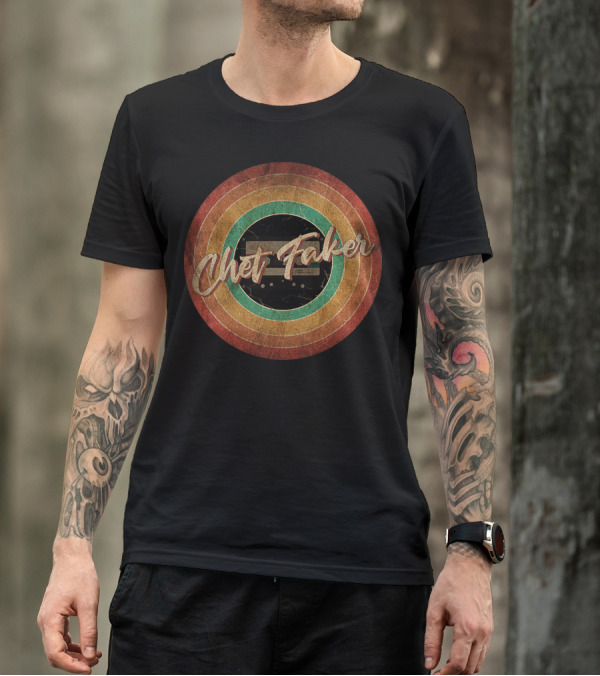 Chet Faker Vintage Circle Cassette Tape T-Shirt