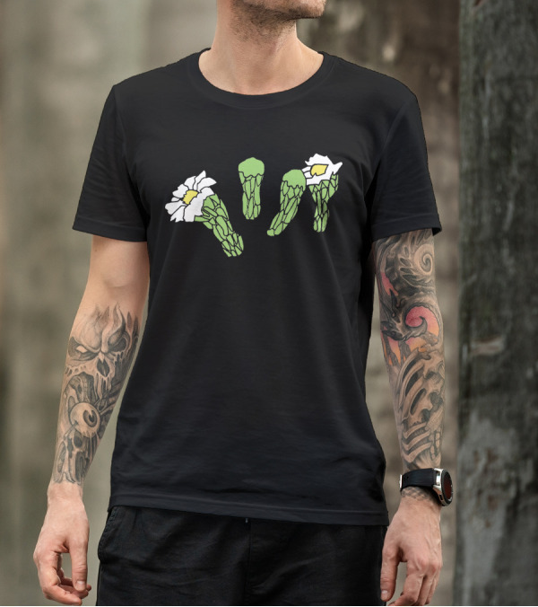 Algernon Cadwallader A. Cadwallader Saguaro Cactus Flowers T-Shirt