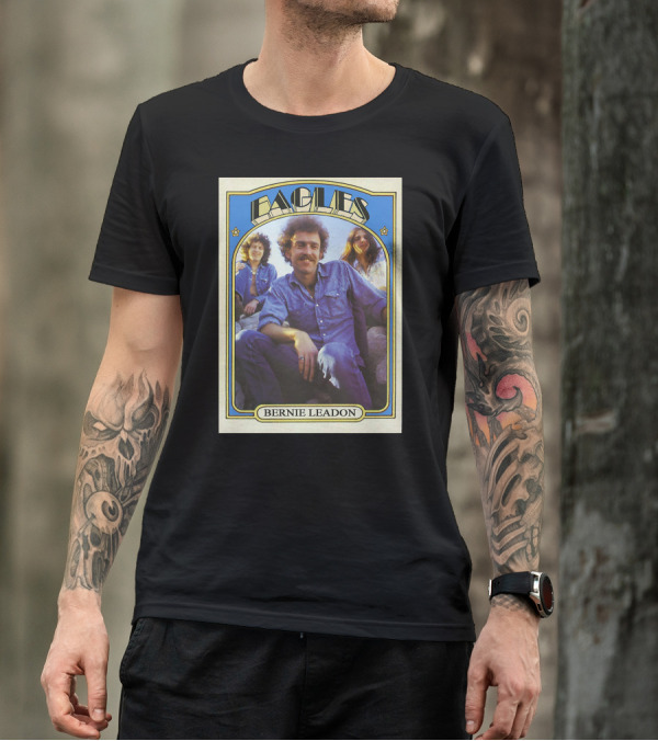 Eagles Bernie Leadon Vintage Card T-Shirt