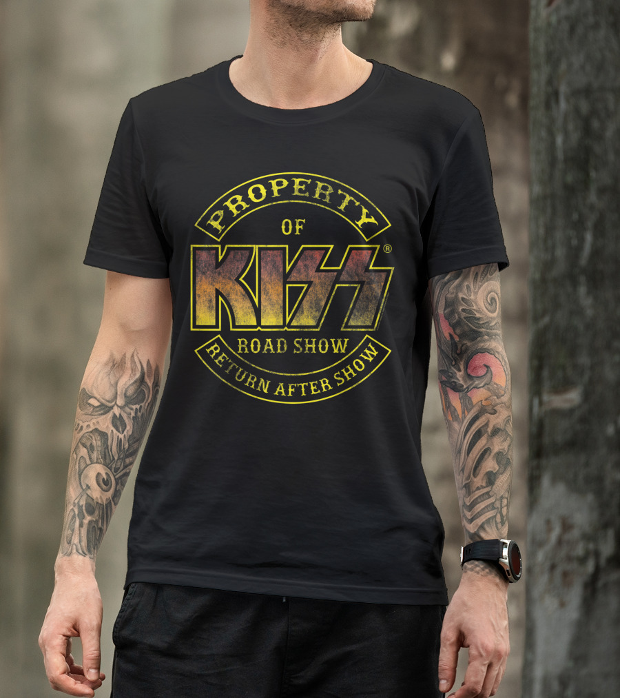 Property Of KISS Road Show Return After Show T-Shirt