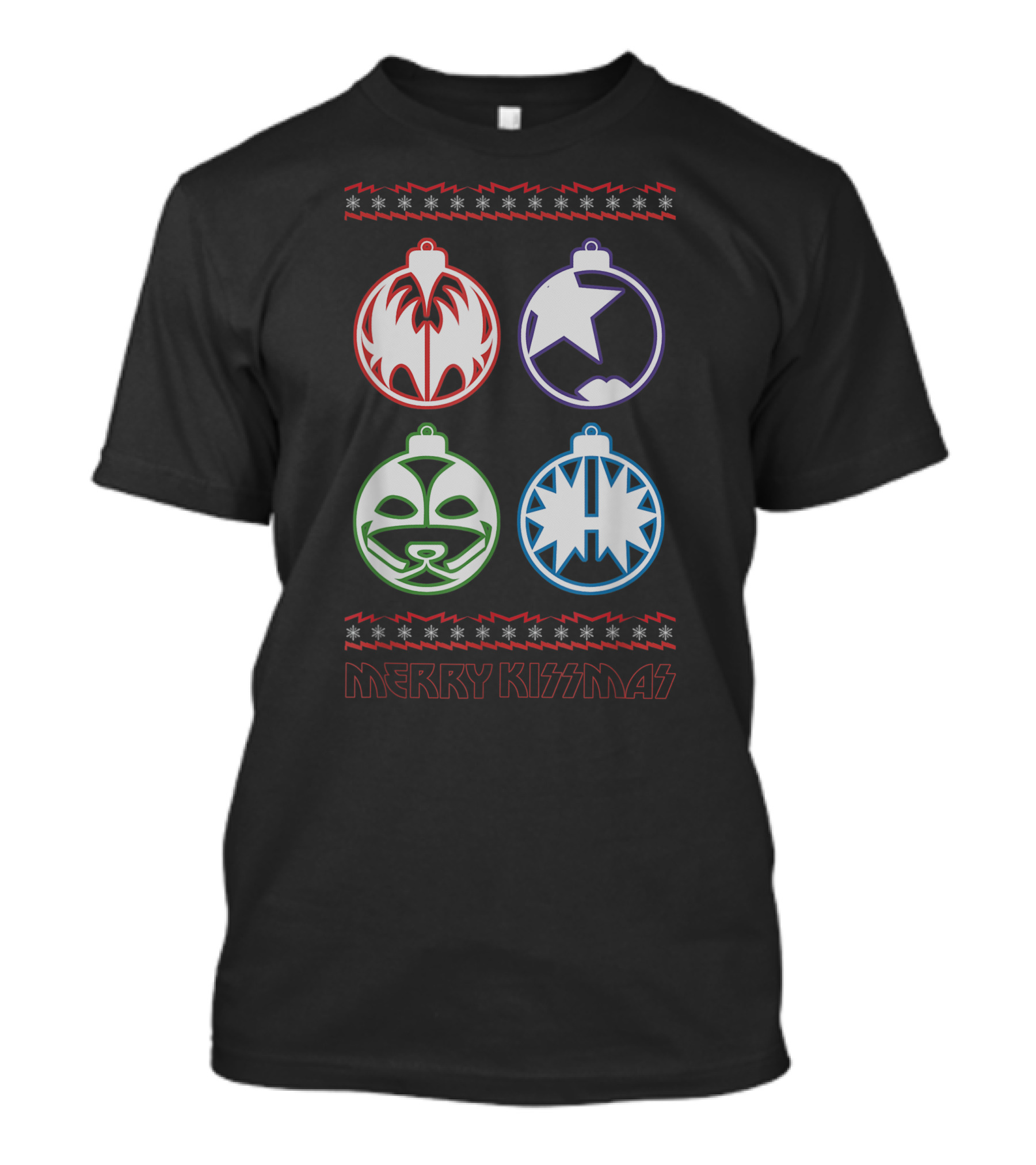 Merry KISSmas Rockin Around The KISSmas Tree T-Shirt