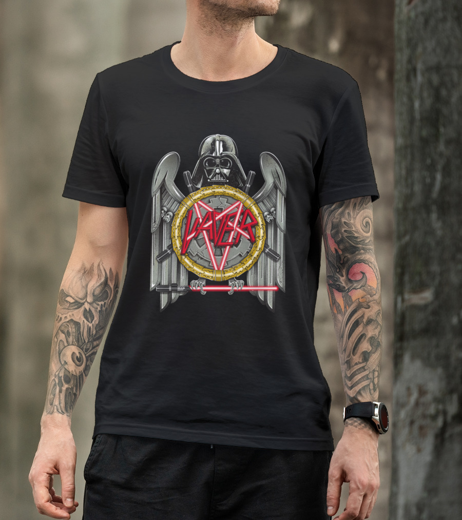 Darth Vader Star Wars Sith Lord Lightsaber Emblem T-Shirt