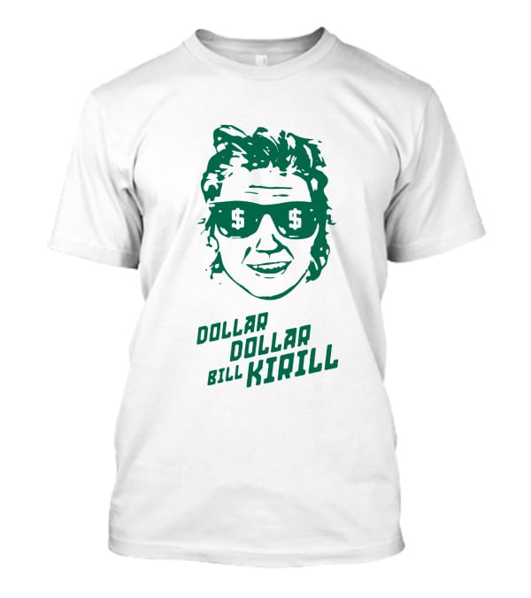 Dollar Dollar Bill Kirill Sunglasses Icon With Dollar Signs T-Shirt