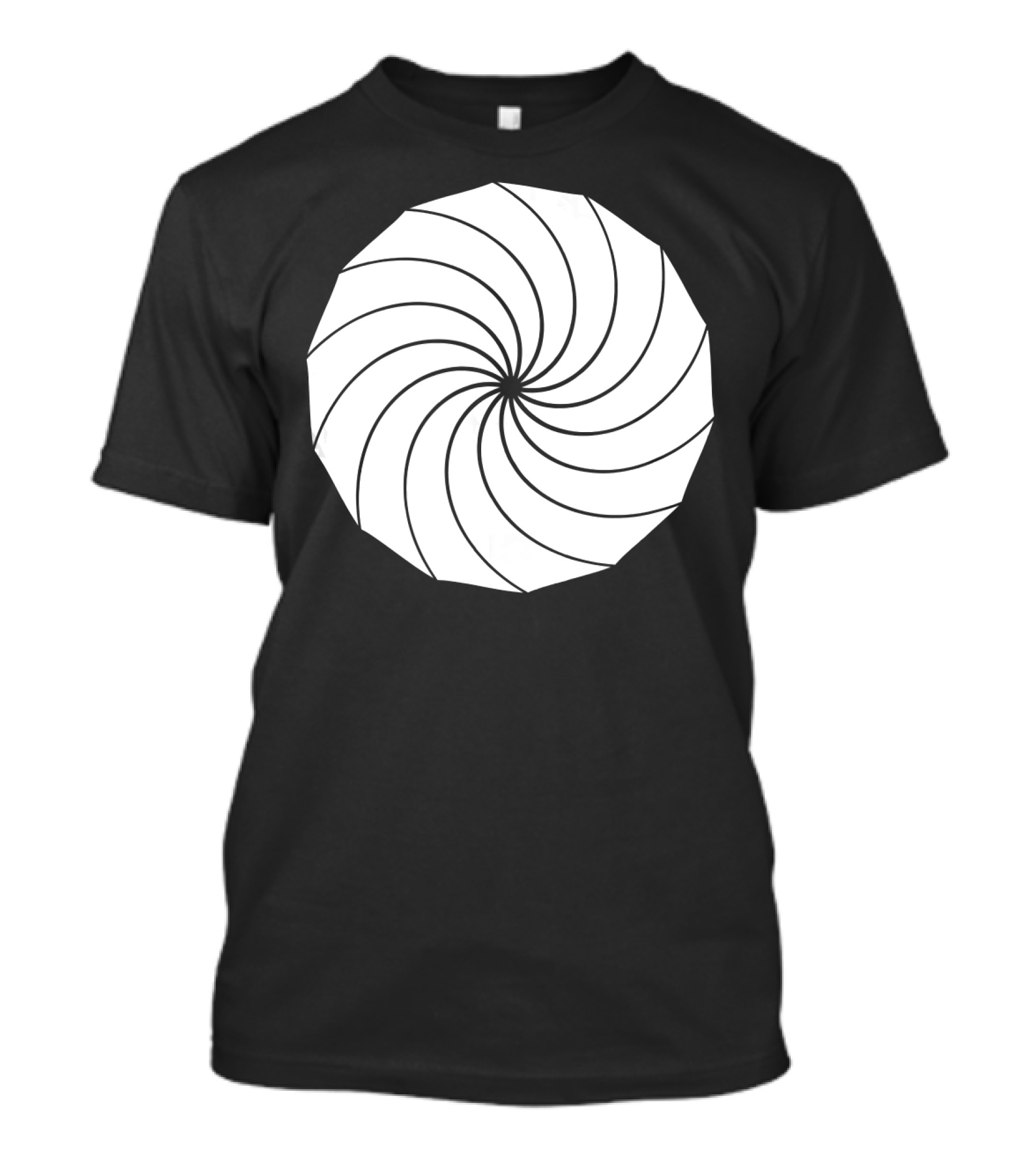 Camera Lens Photography Spiral T-Shirt