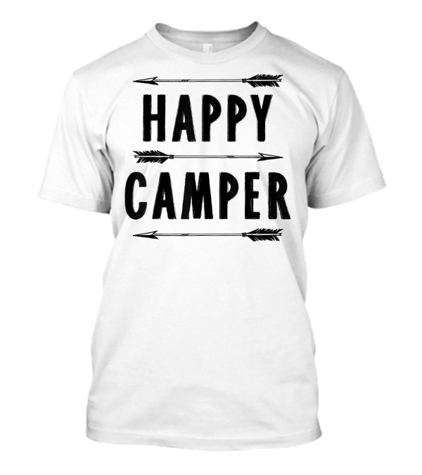 Happy Camper Arrow Outdoor Adventure T-Shirt