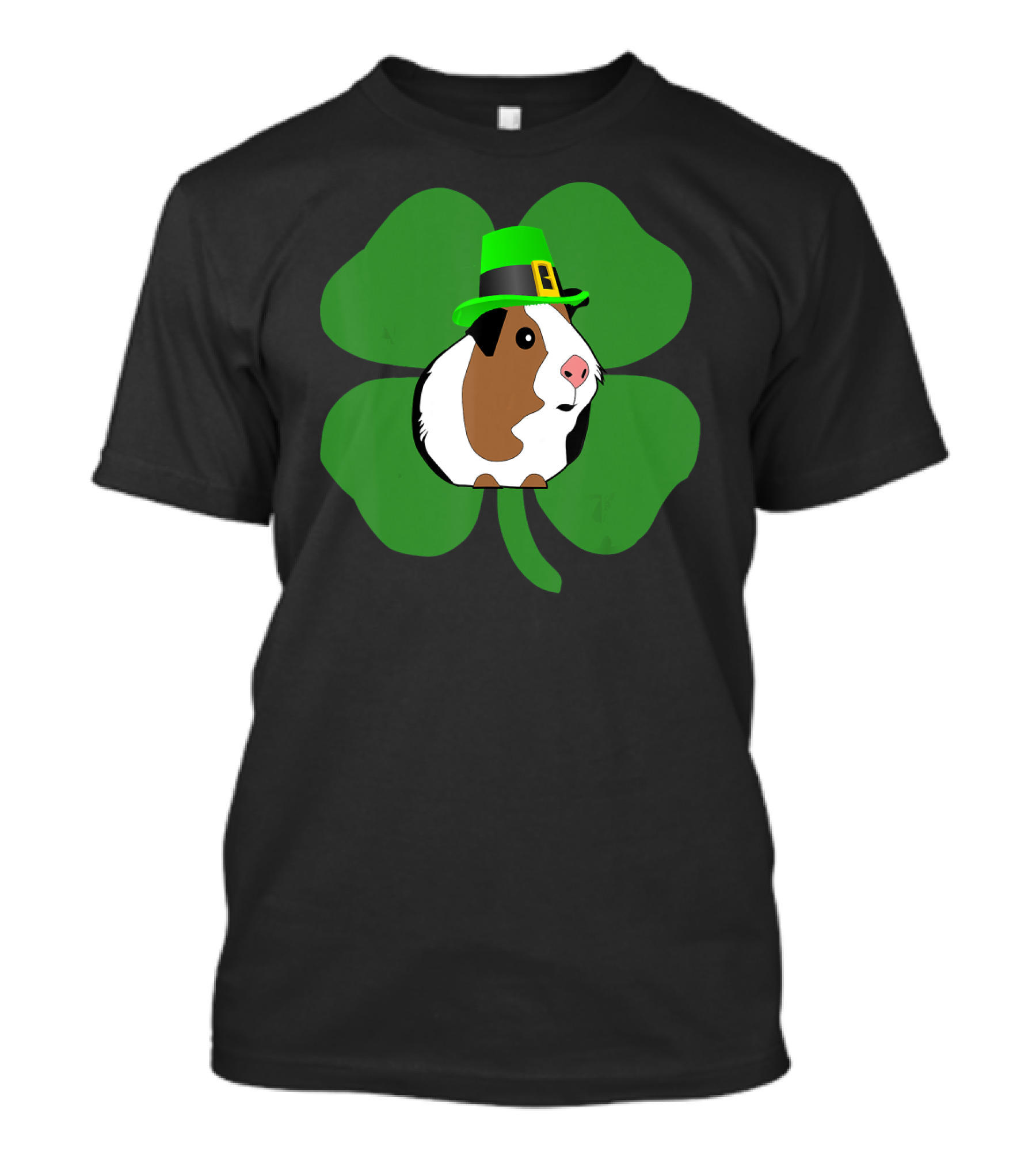 Irish Guinea Pig Clover Hat Sai T-Shirt