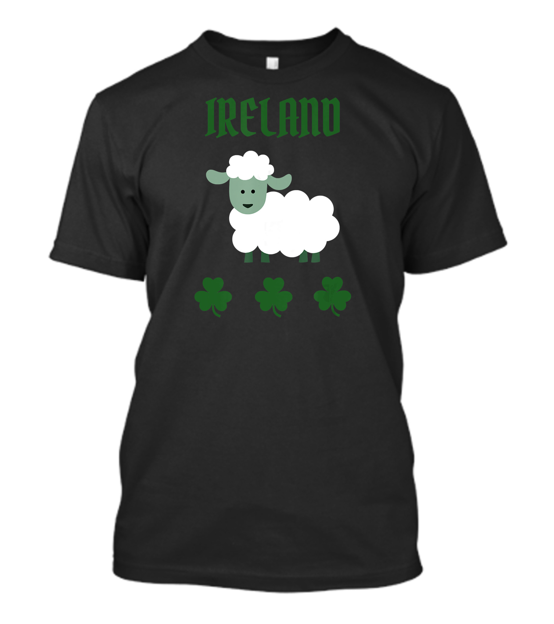 Ireland Sheep And Shamrocks Souvenir T-Shirt