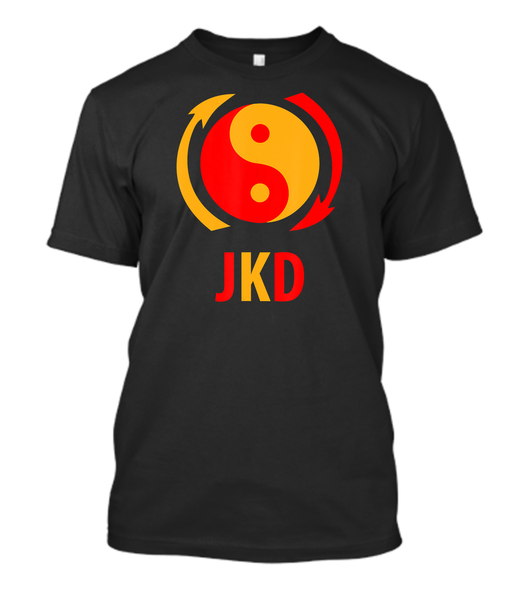 JKD Yin Yang Circular Arrows T-Shirt