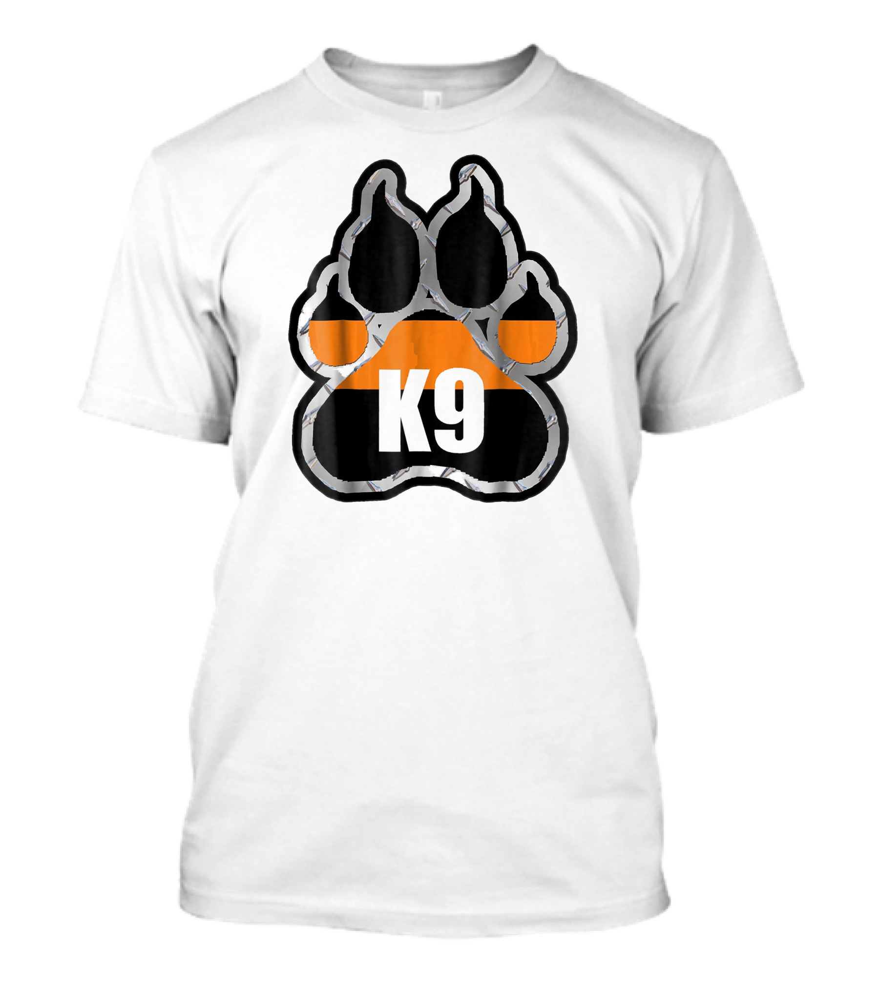 K9 Paw Print Search Rescue T-Shirt
