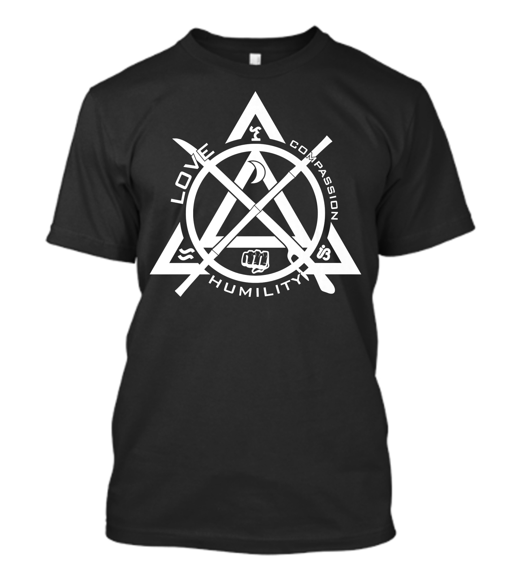 Kali Filipino Martial Arts Fight Love Compassion Humility T-Shirt