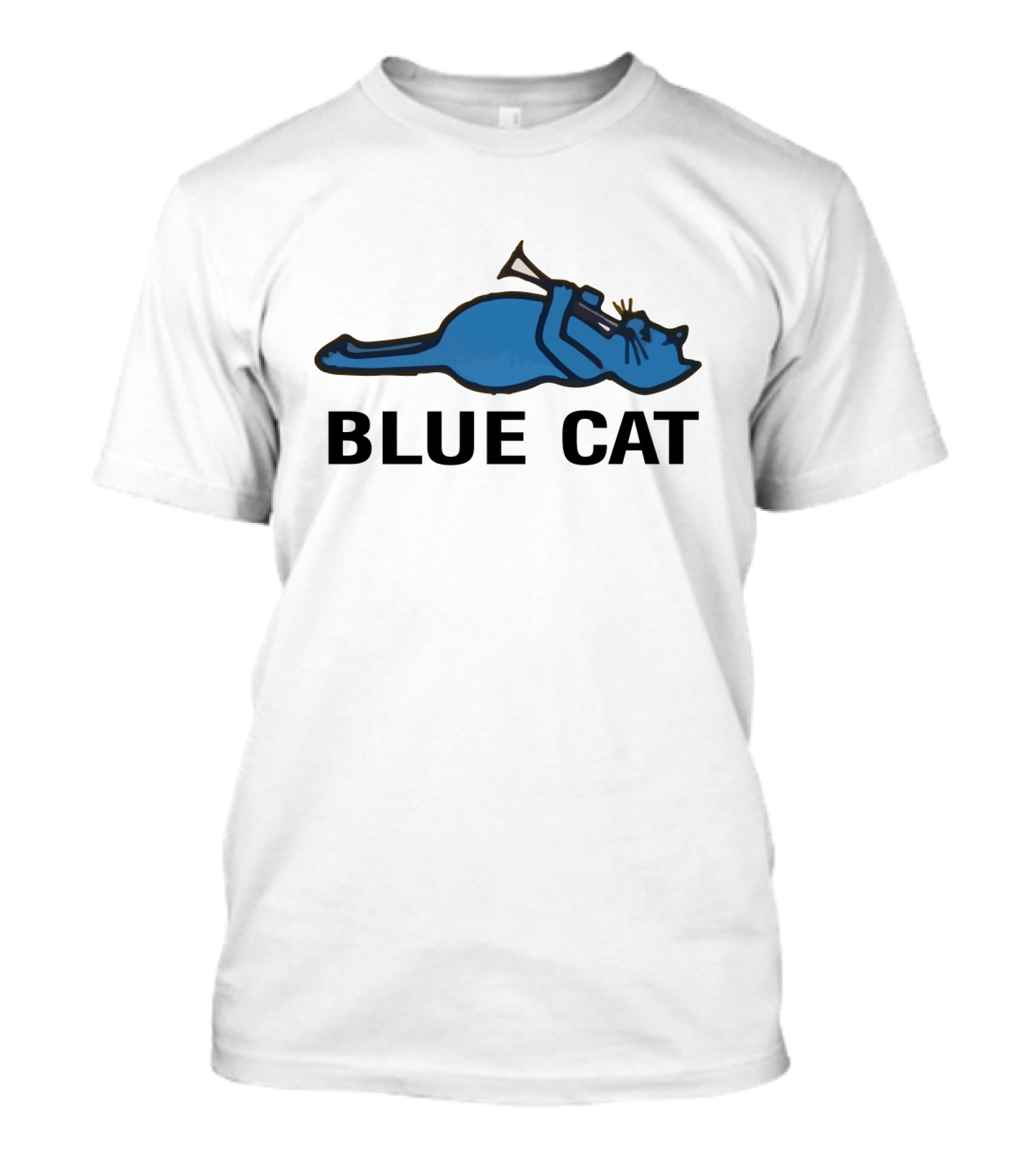 Blue Cat Records 60s Soul R&B Jazz Trombone Vintage T-Shirt