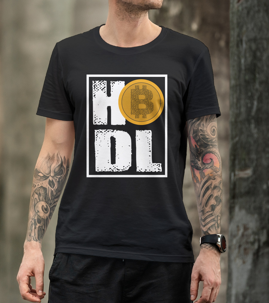Bitcoin BTC Crypto HODL Coin Currency T-Shirt