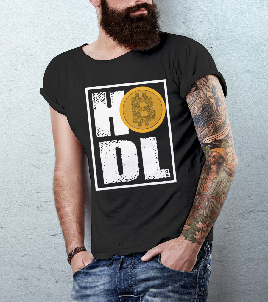 Bitcoin BTC Crypto HODL Coin Currency T-Shirt