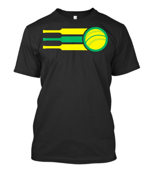 Australia Cricket Team Australian Cricket Bat Ball T-Shirt