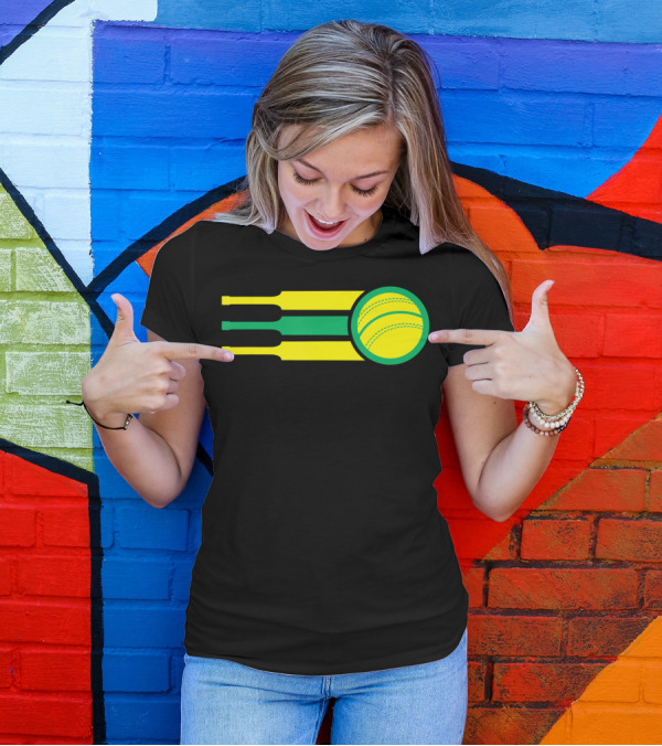 Australia Cricket Team Australian Cricket Bat Ball T-Shirt
