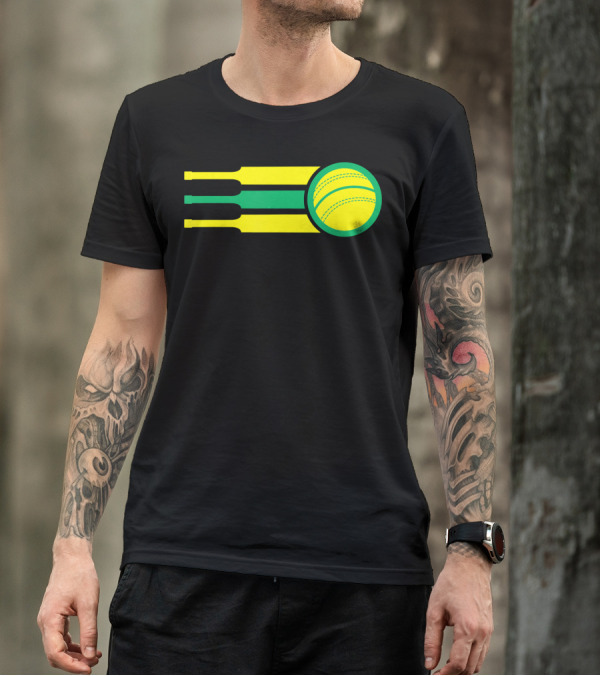 Australia Cricket Team Australian Cricket Bat Ball T-Shirt