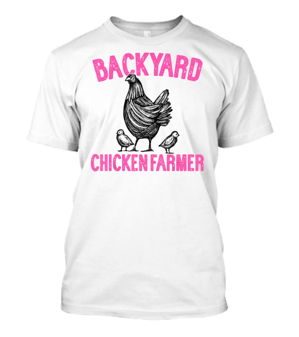 Backyard Chicken Farmer Mom Women Mothers Hen And Chicks T-Shirt